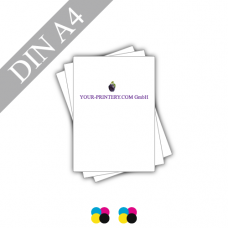 Flyer | 170g Bilderdruckpapier weiss | DIN A4 | 4/4-farbig